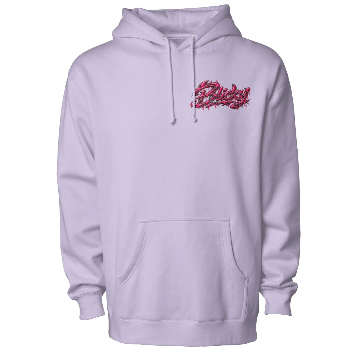 Blicky pullover hoody pink toxic design