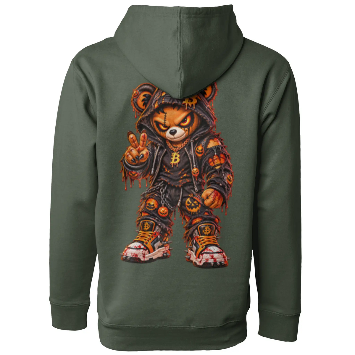 blicky pullover hoody Halloween design