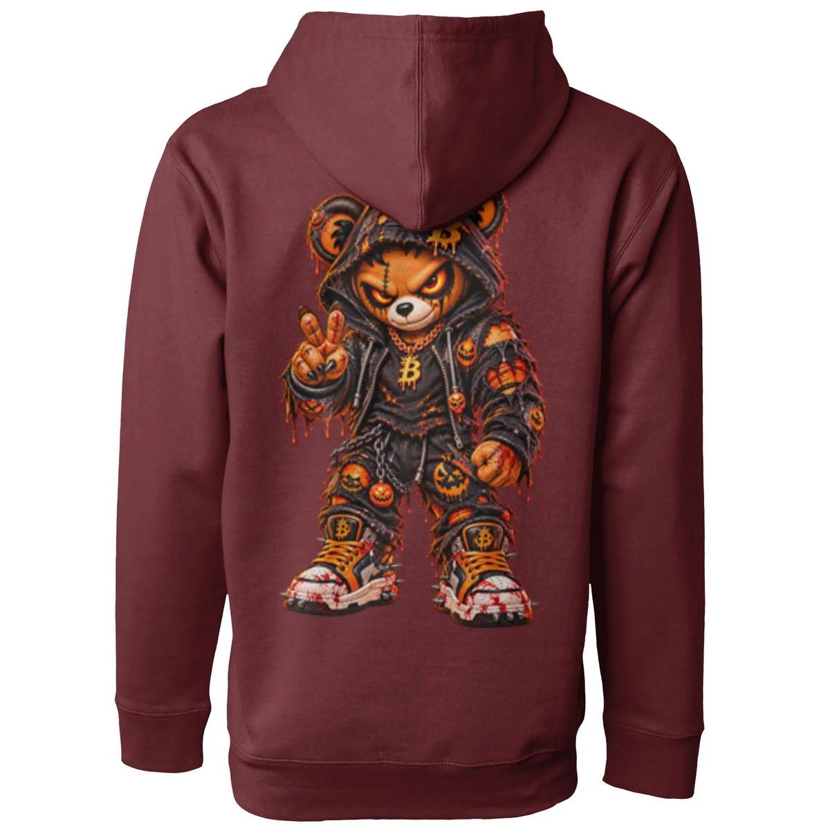 blicky pullover hoody Halloween design