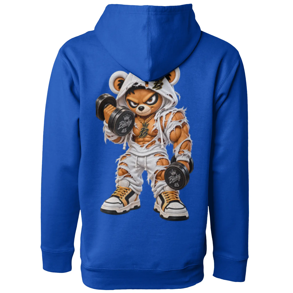 Blicky pullover hoody gym 2 design