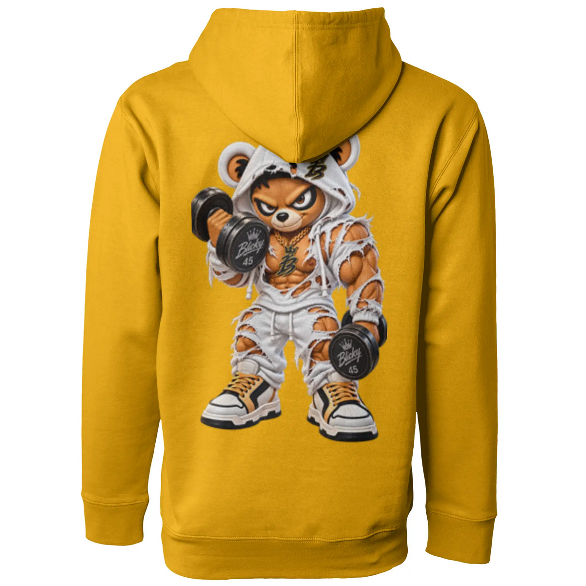 Blicky pullover hoody gym 2 design