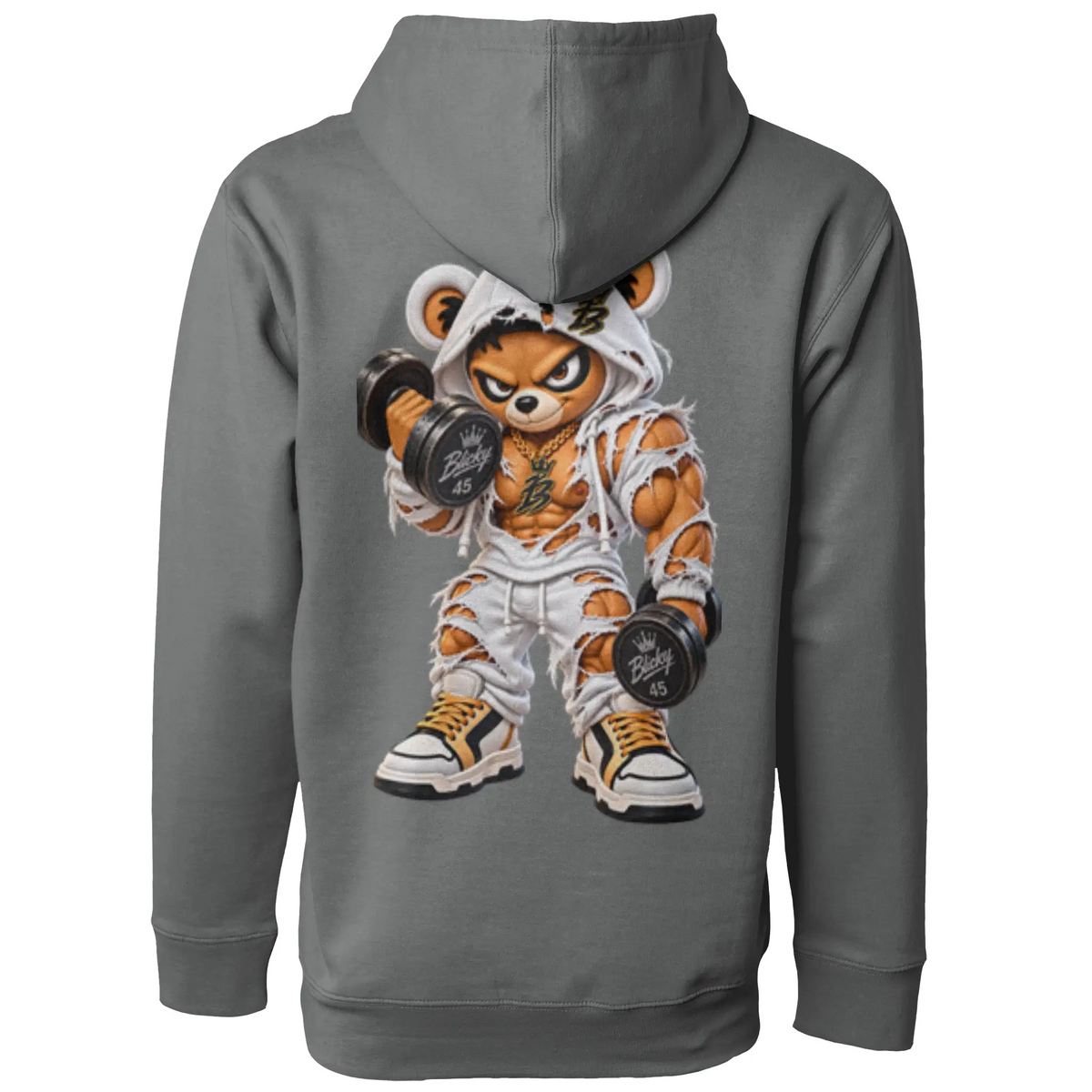 Blicky pullover hoody gym 2 design