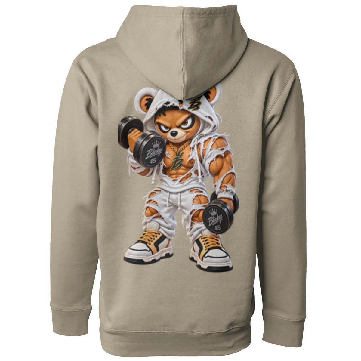 Blicky pullover hoody gym 2 design