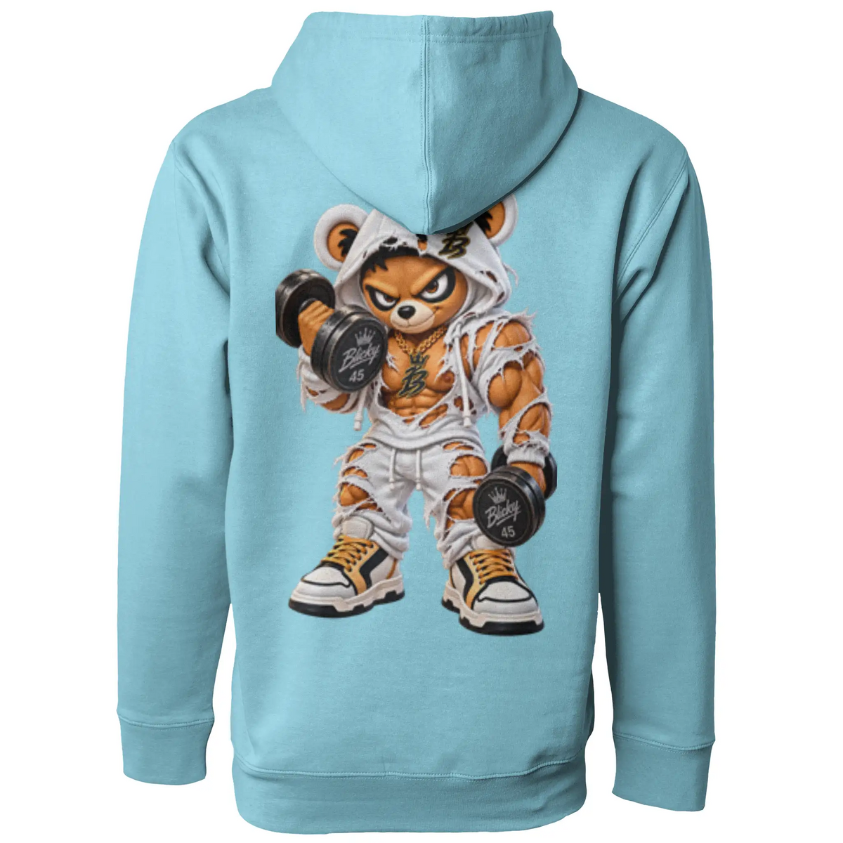 Blicky pullover hoody gym 2 design