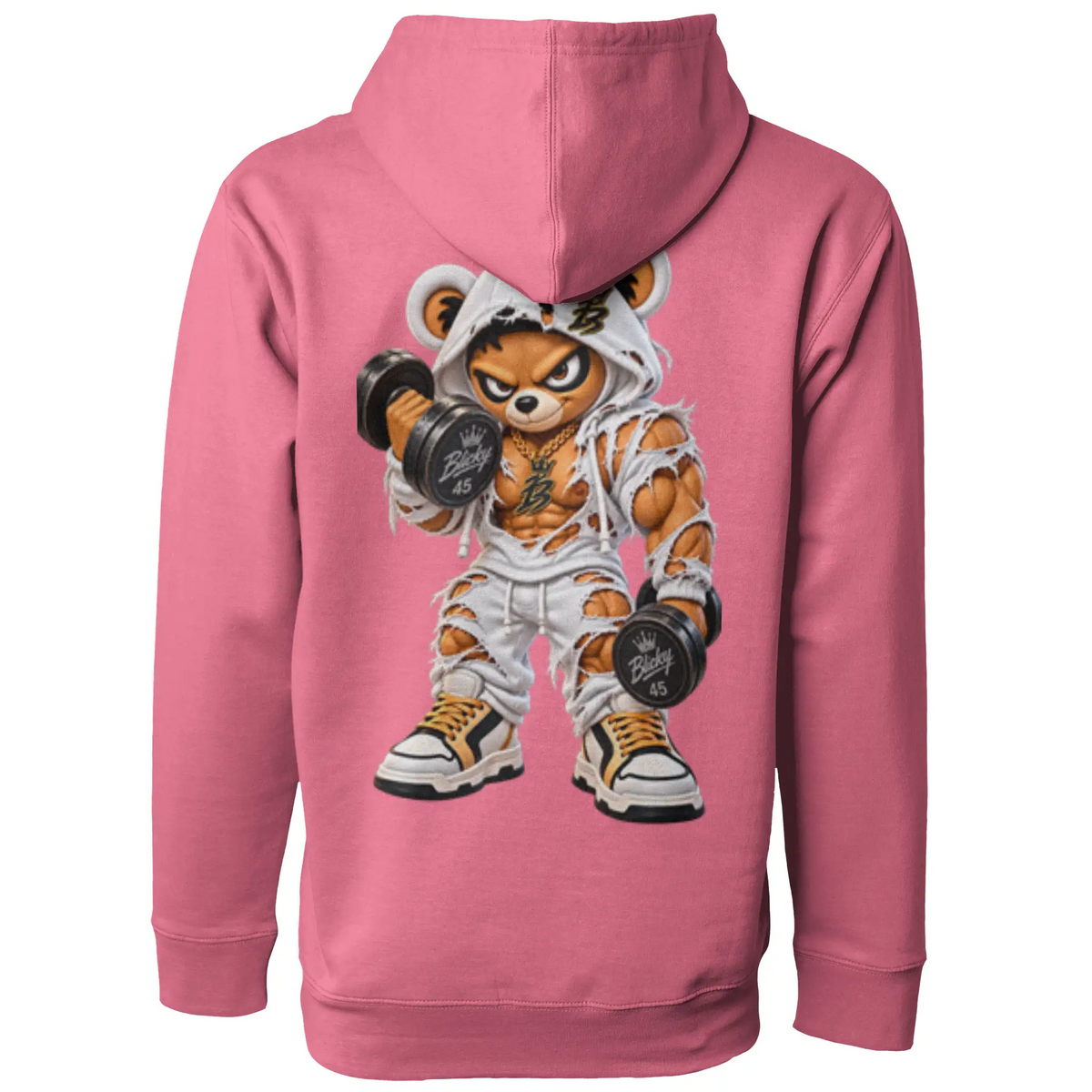 Blicky pullover hoody gym 2 design