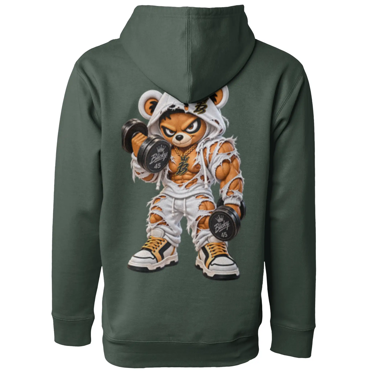 Blicky pullover hoody gym 2 design