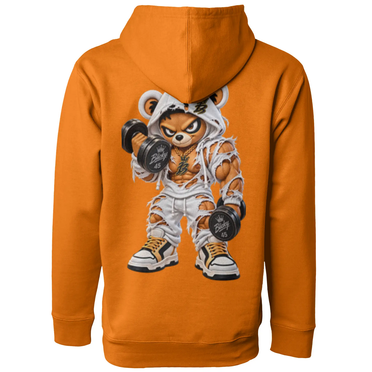 Blicky pullover hoody gym 2 design