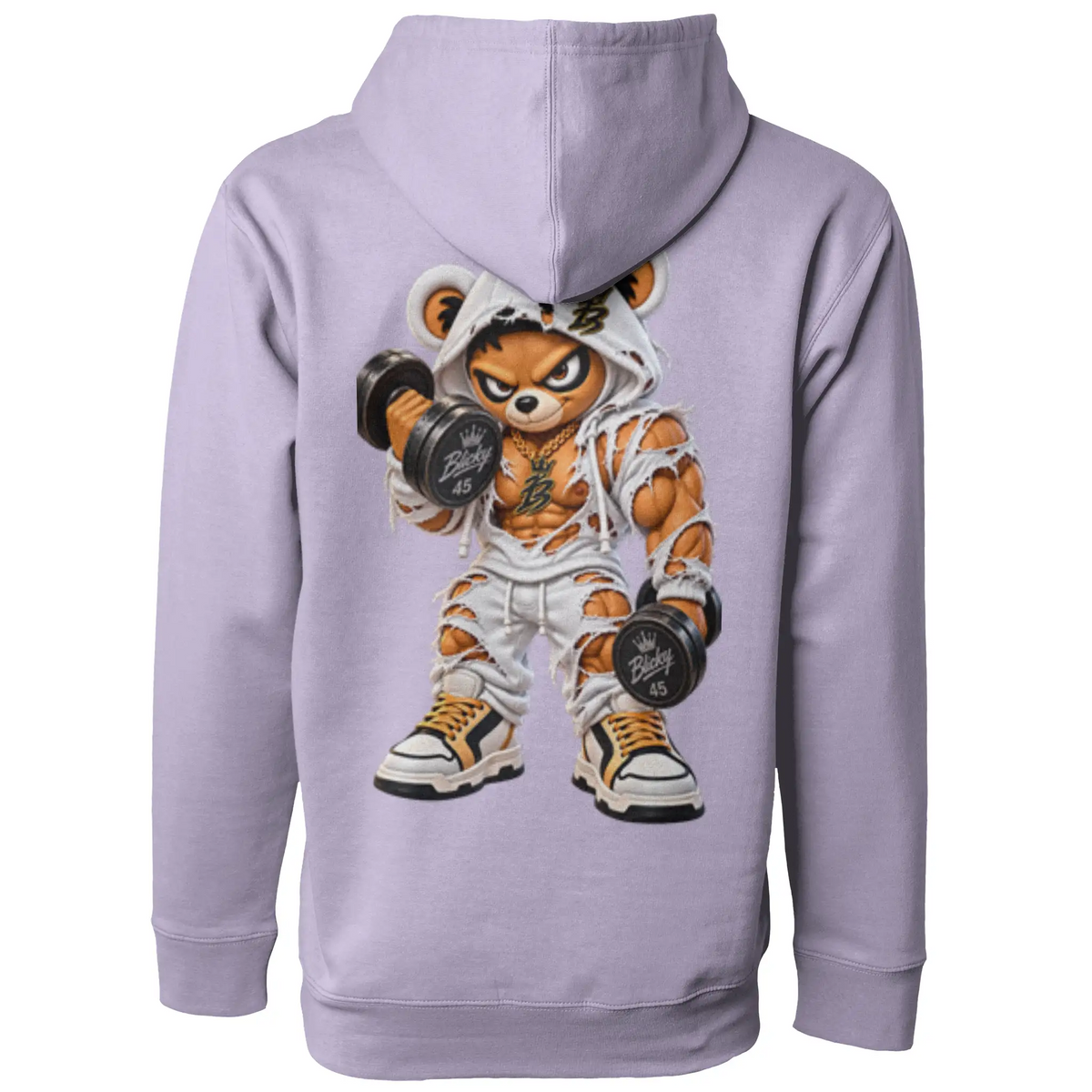 Blicky pullover hoody gym 2 design