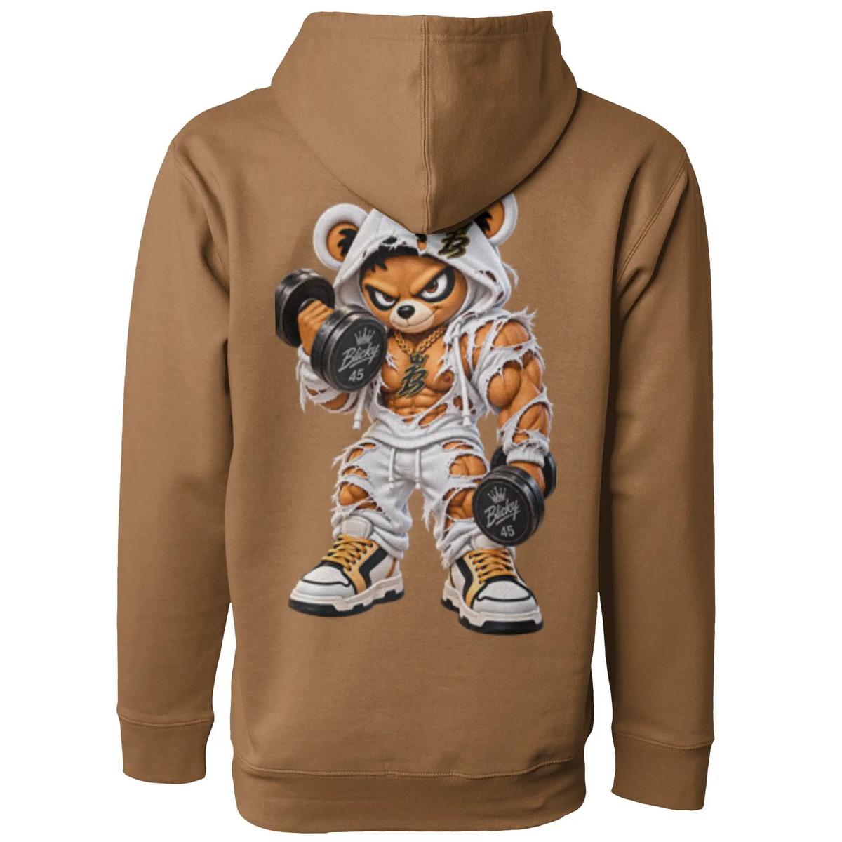Blicky pullover hoody gym 2 design