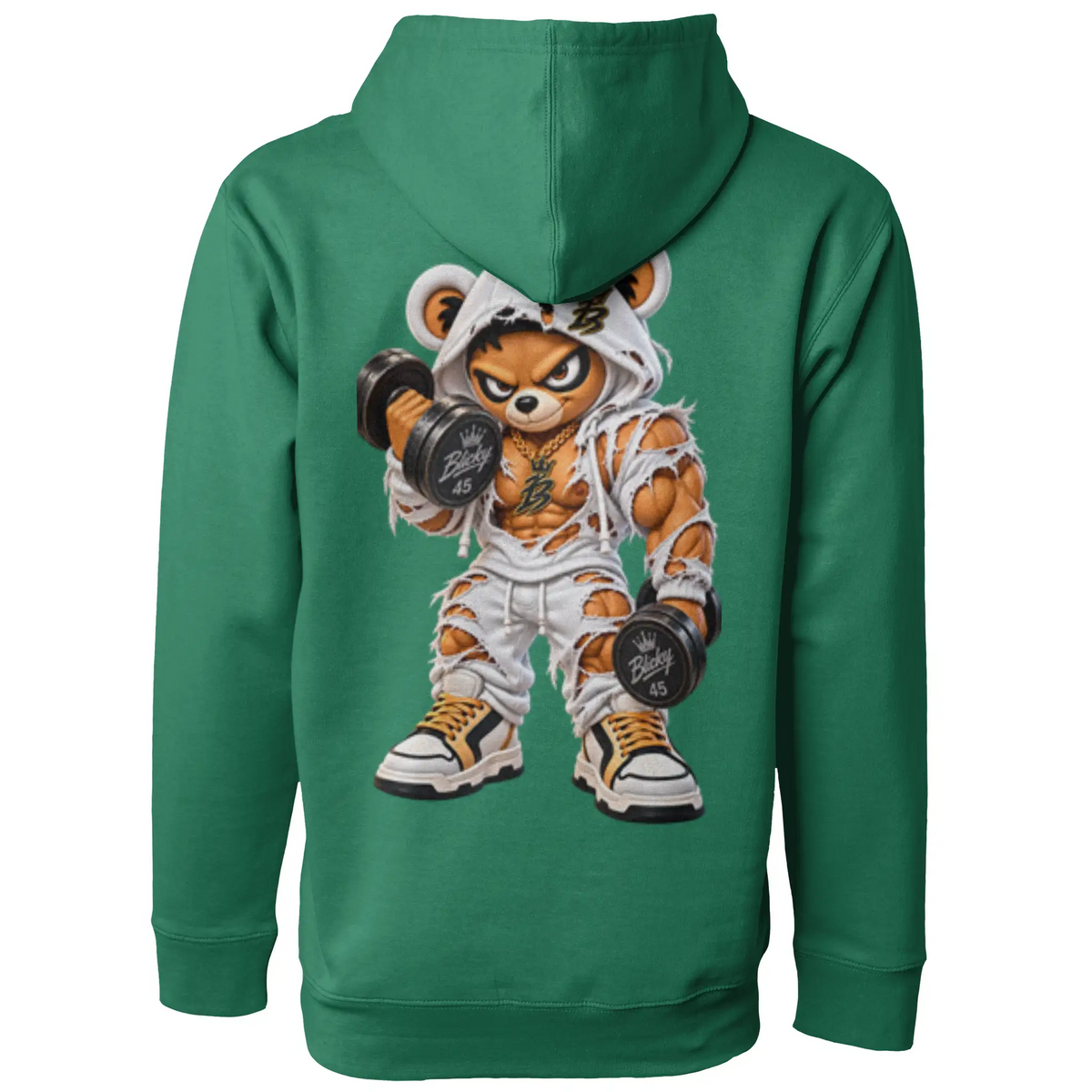 Blicky pullover hoody gym 2 design