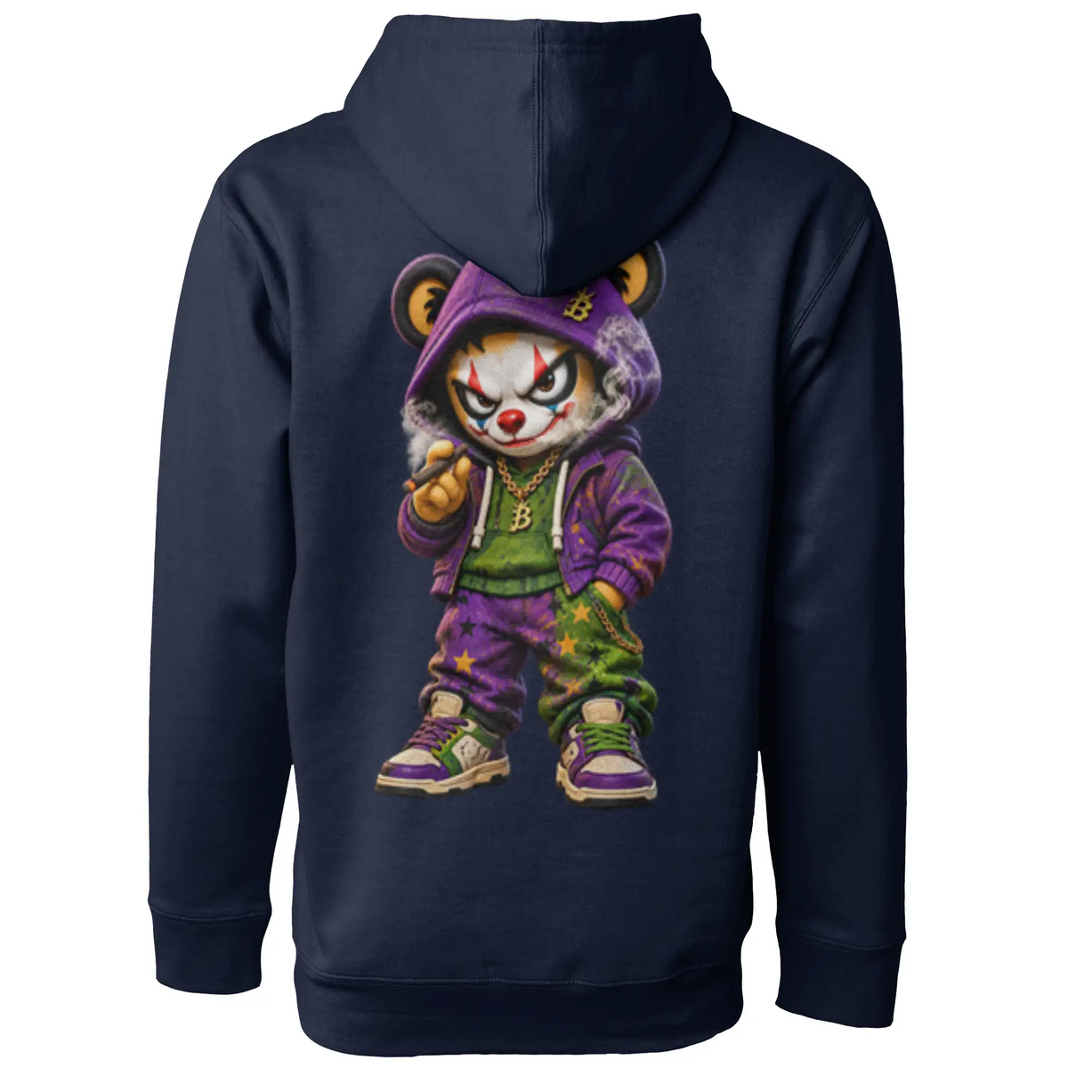 Blicky pullover hoody clown 2 design
