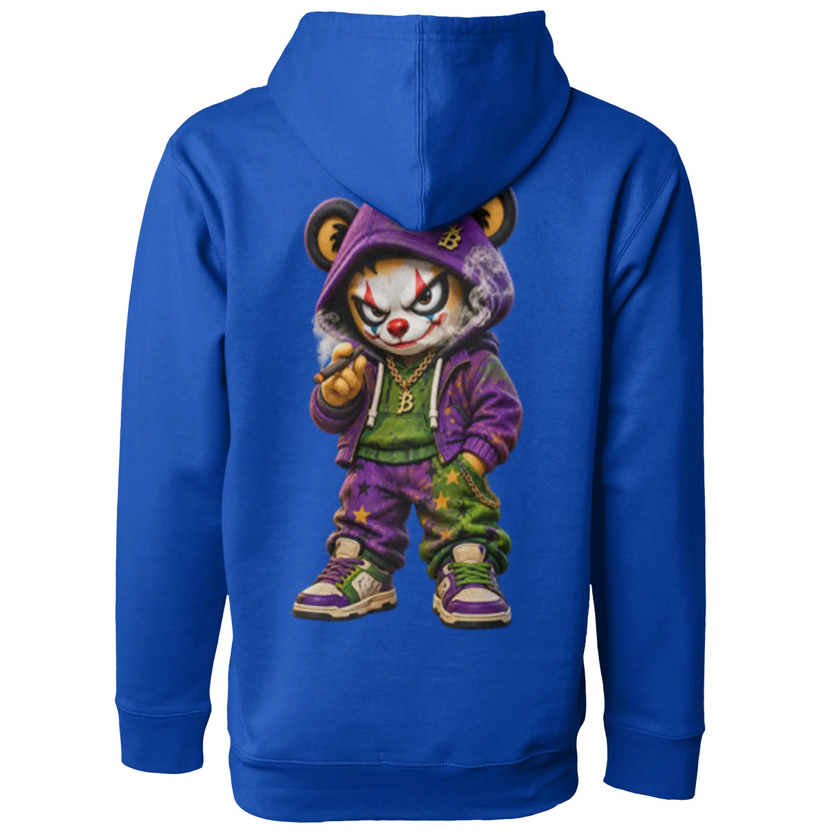 Blicky pullover hoody clown 2 design
