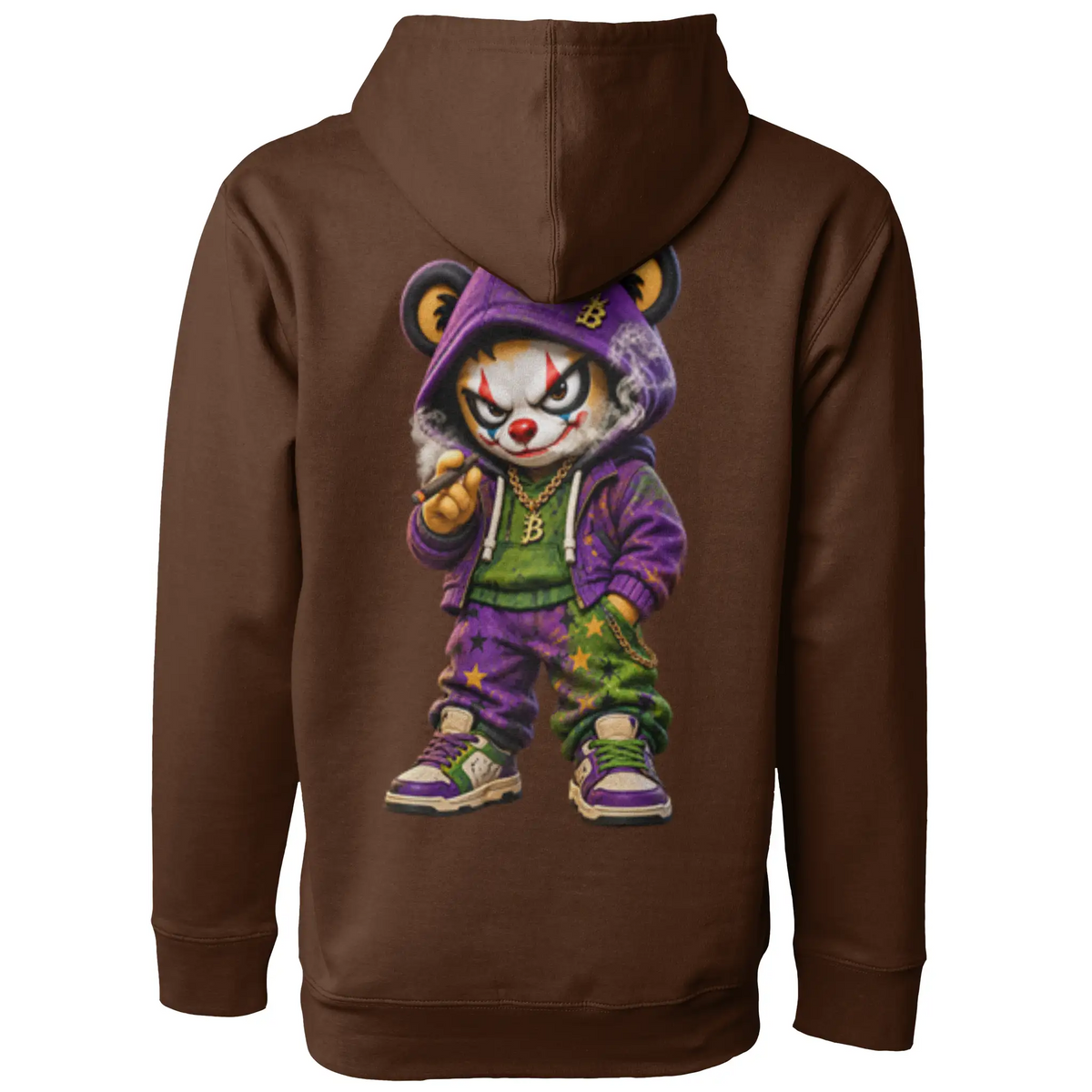 Blicky pullover hoody clown 2 design