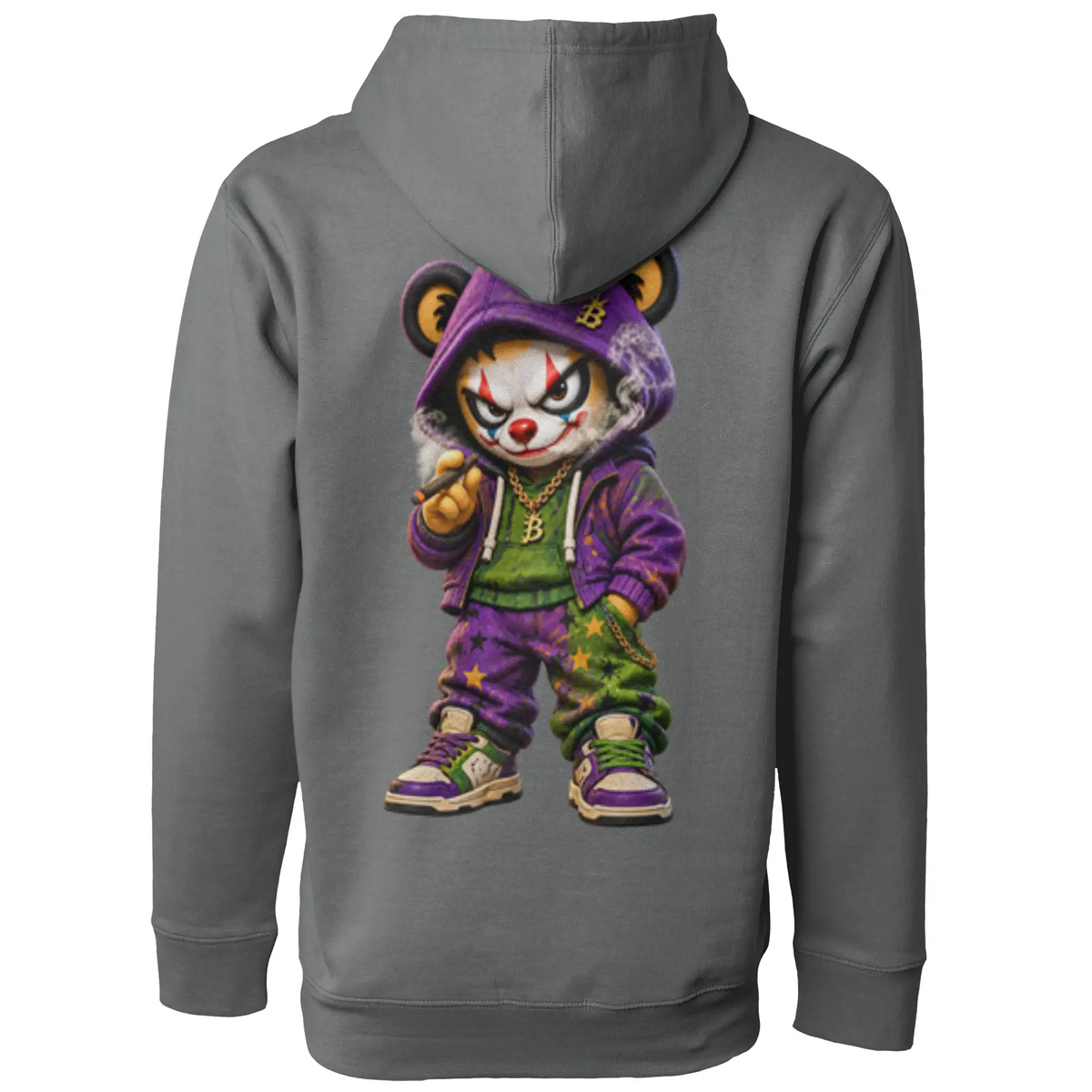 Blicky pullover hoody clown 2 design