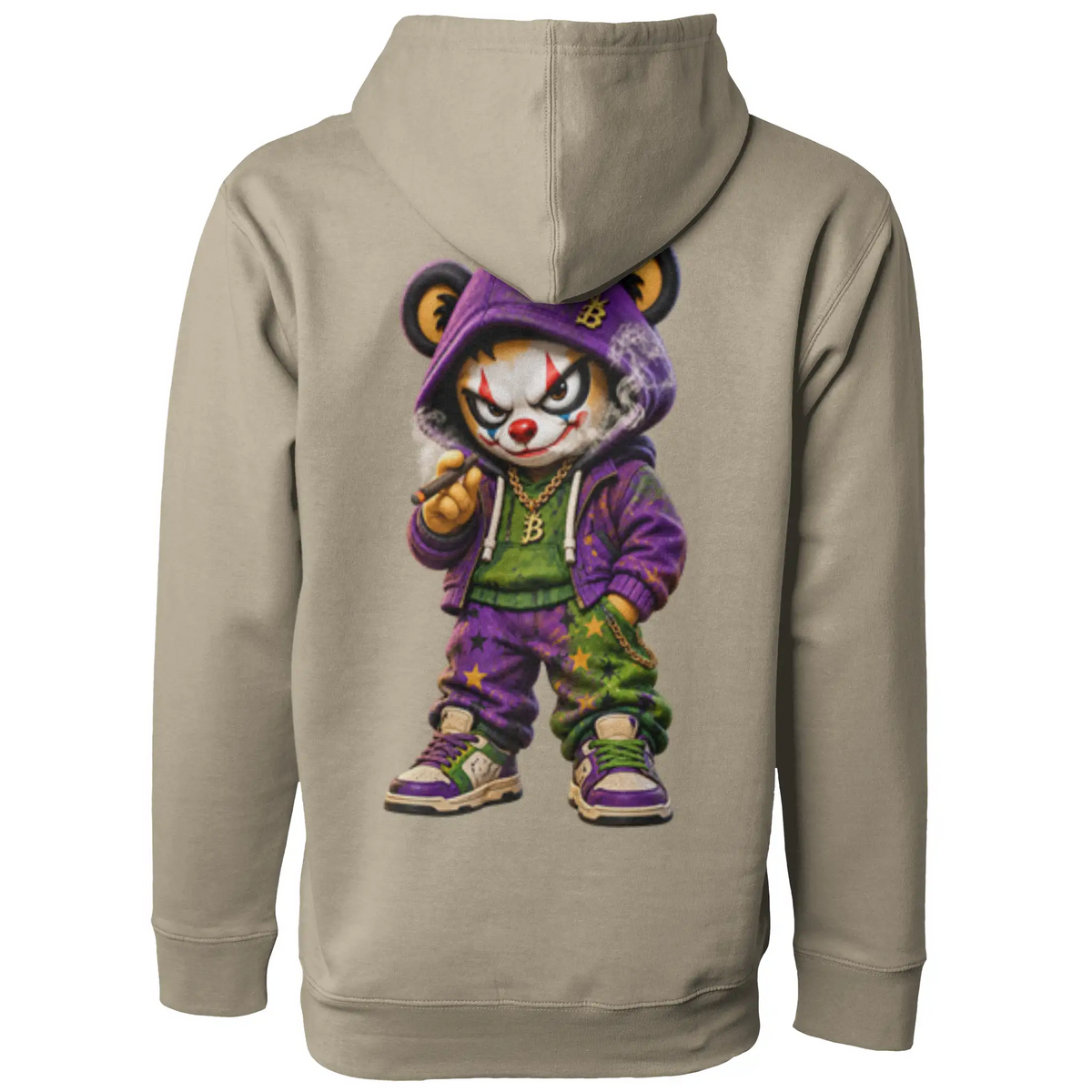 Blicky pullover hoody clown 2 design