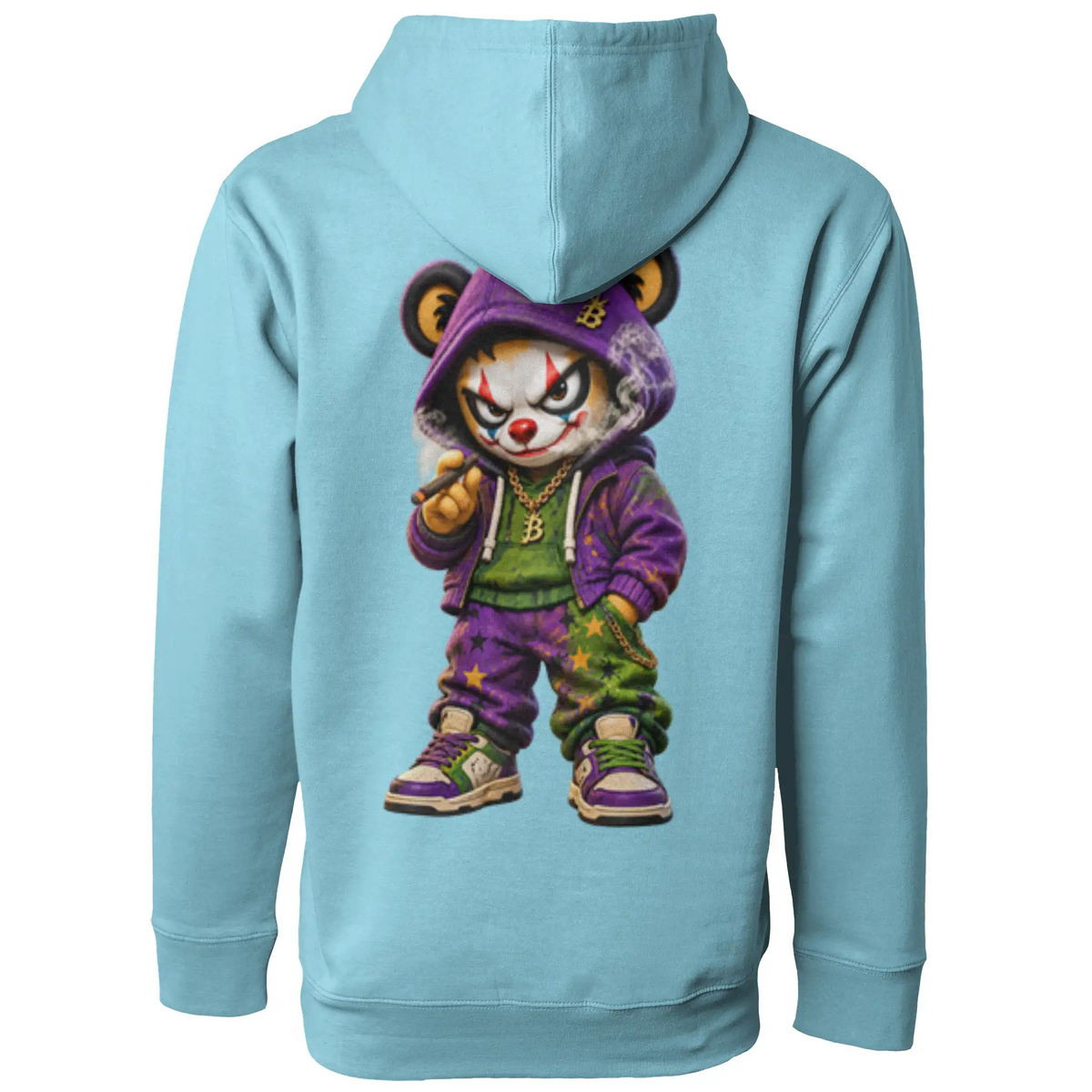 Blicky pullover hoody clown 2 design