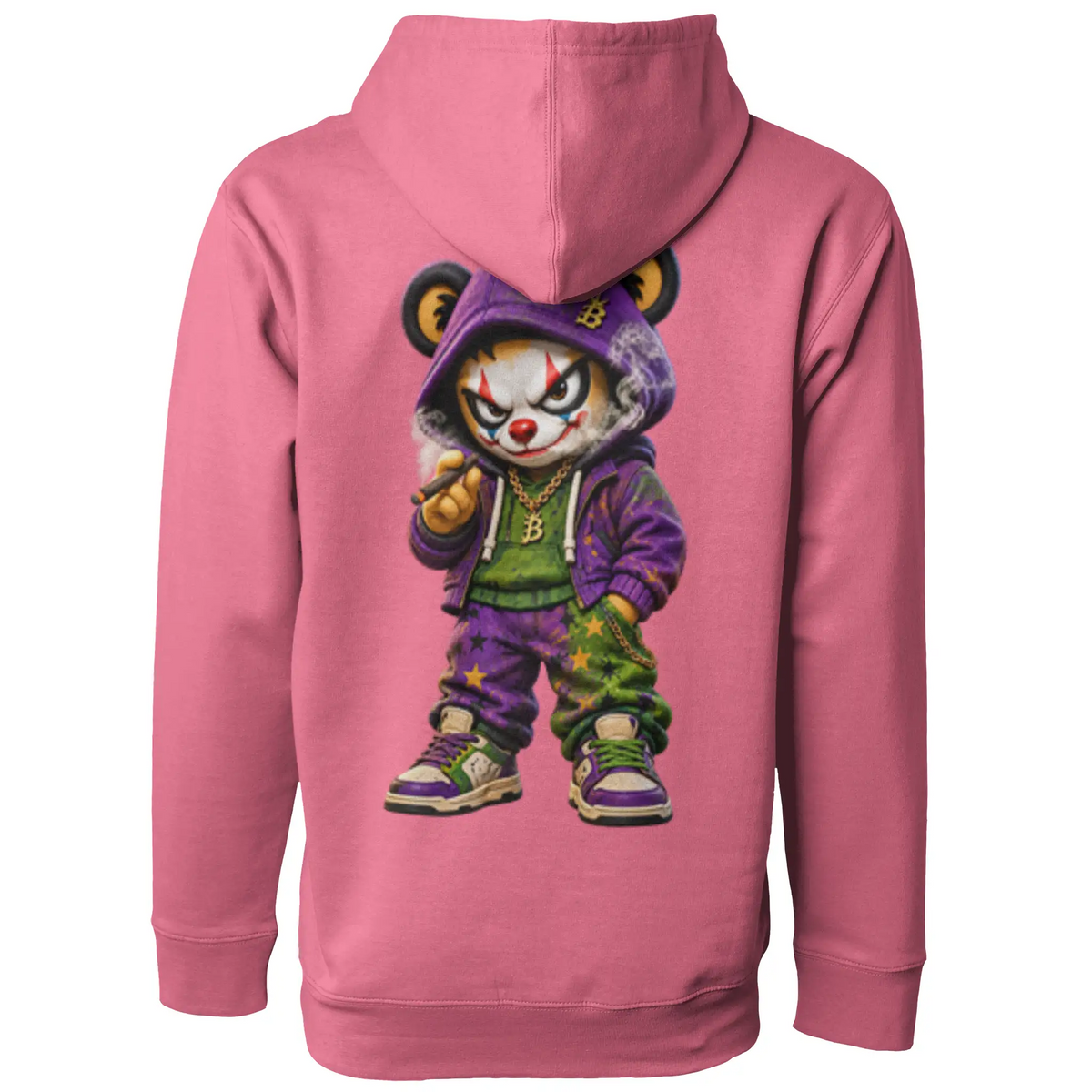 Blicky pullover hoody clown 2 design