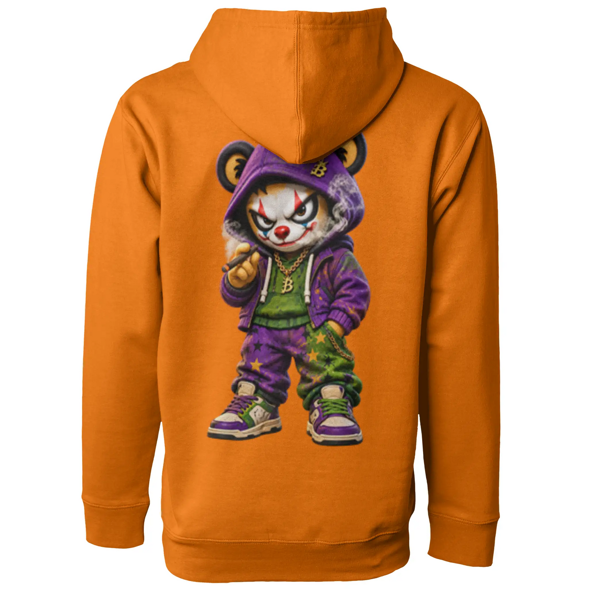 Blicky pullover hoody clown 2 design