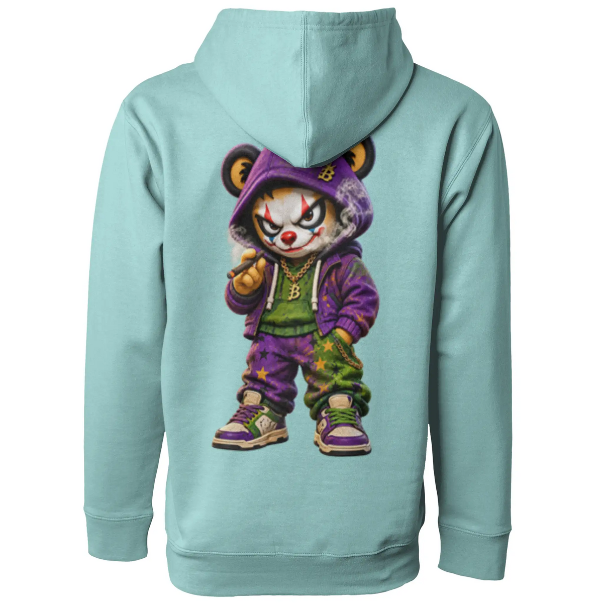 Blicky pullover hoody clown 2 design