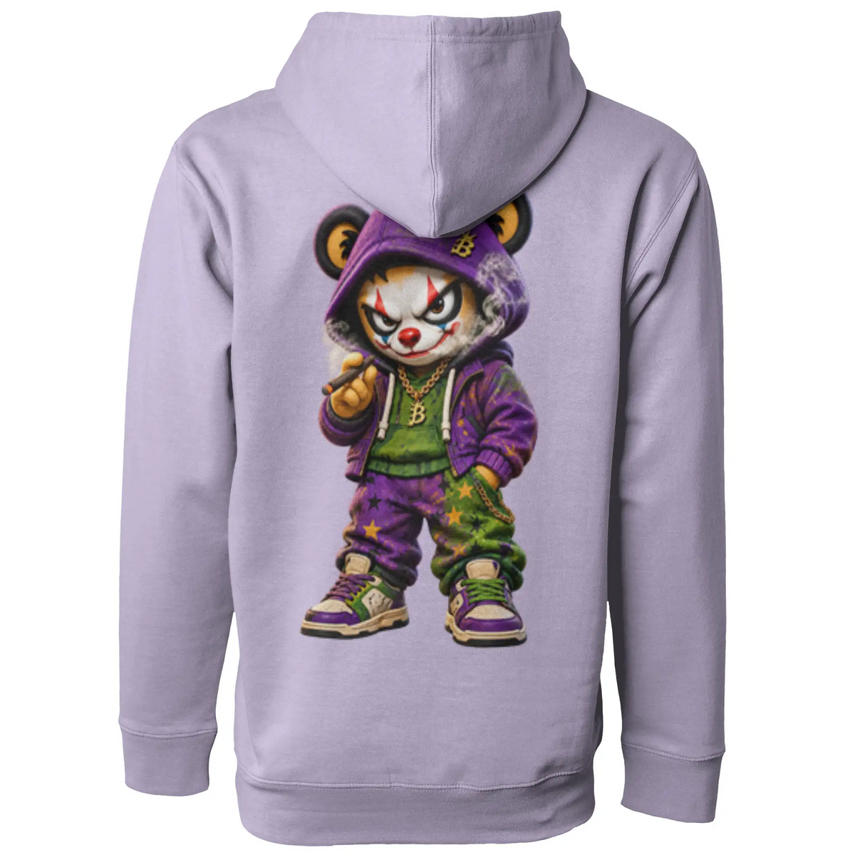 Blicky pullover hoody clown 2 design