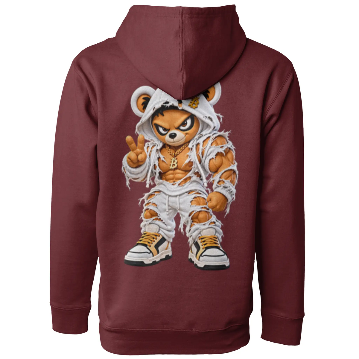Blicky pullover hoody gym design