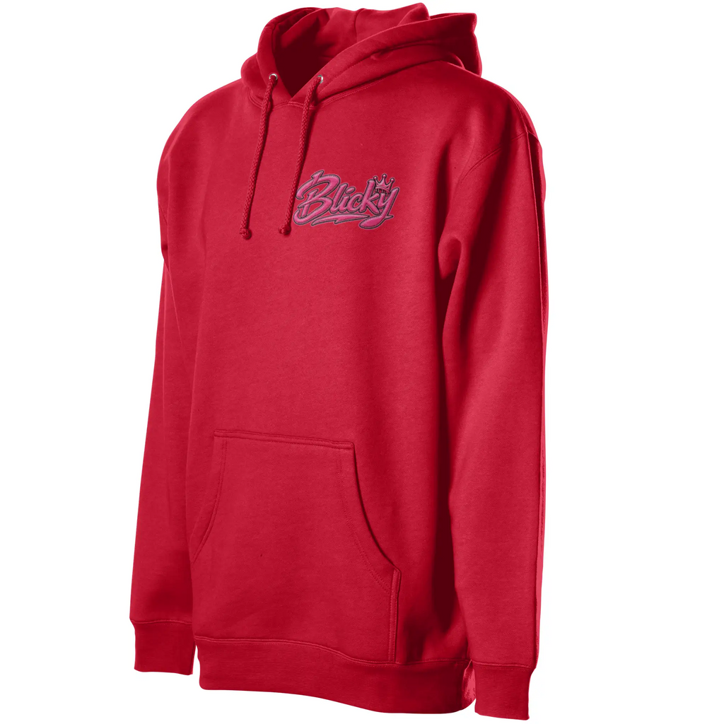 Blicky pullover hoody pink design
