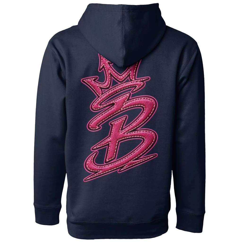Blicky pullover hoody pink design