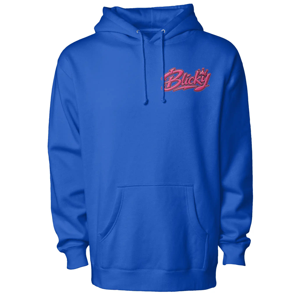 Blicky pullover hoody pink design
