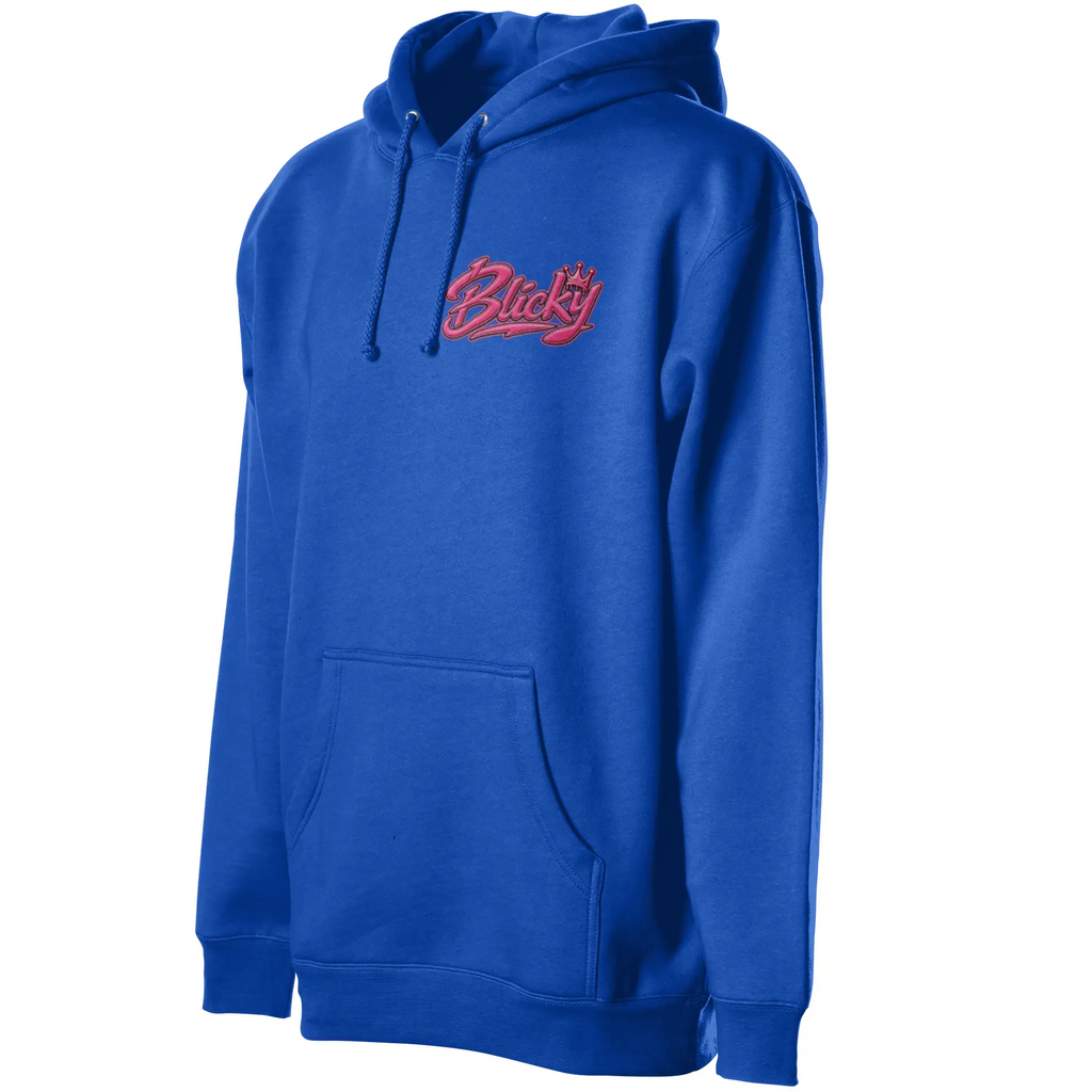 Blicky pullover hoody pink design