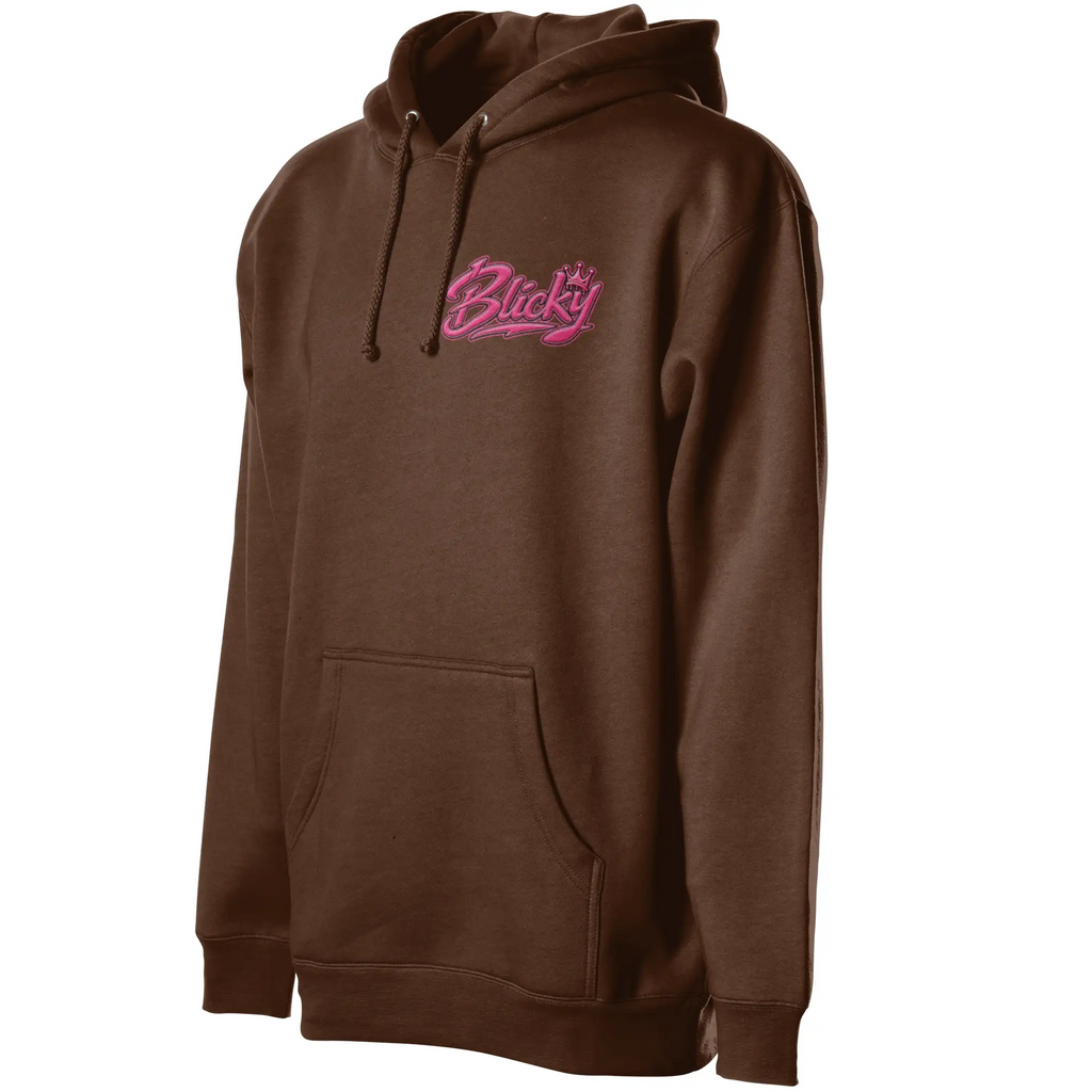 Blicky pullover hoody pink design