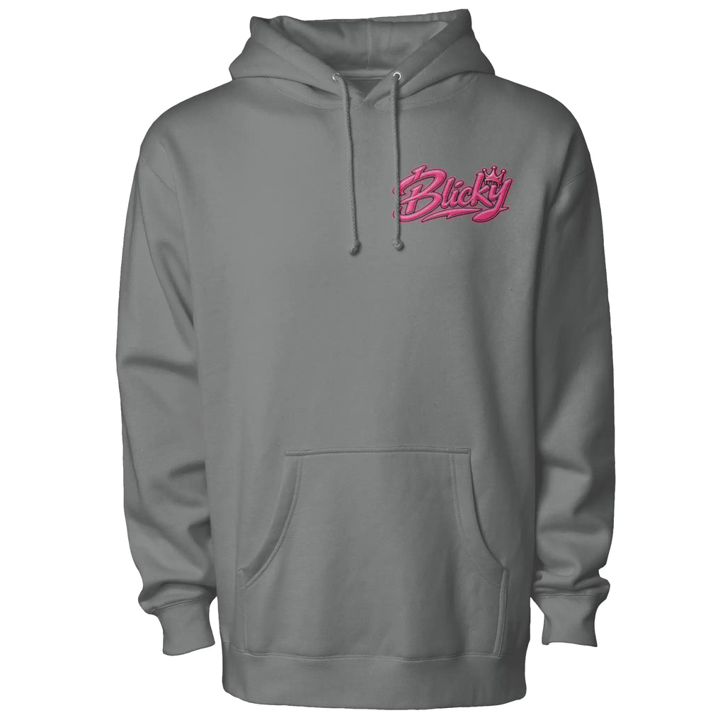Blicky pullover hoody pink design