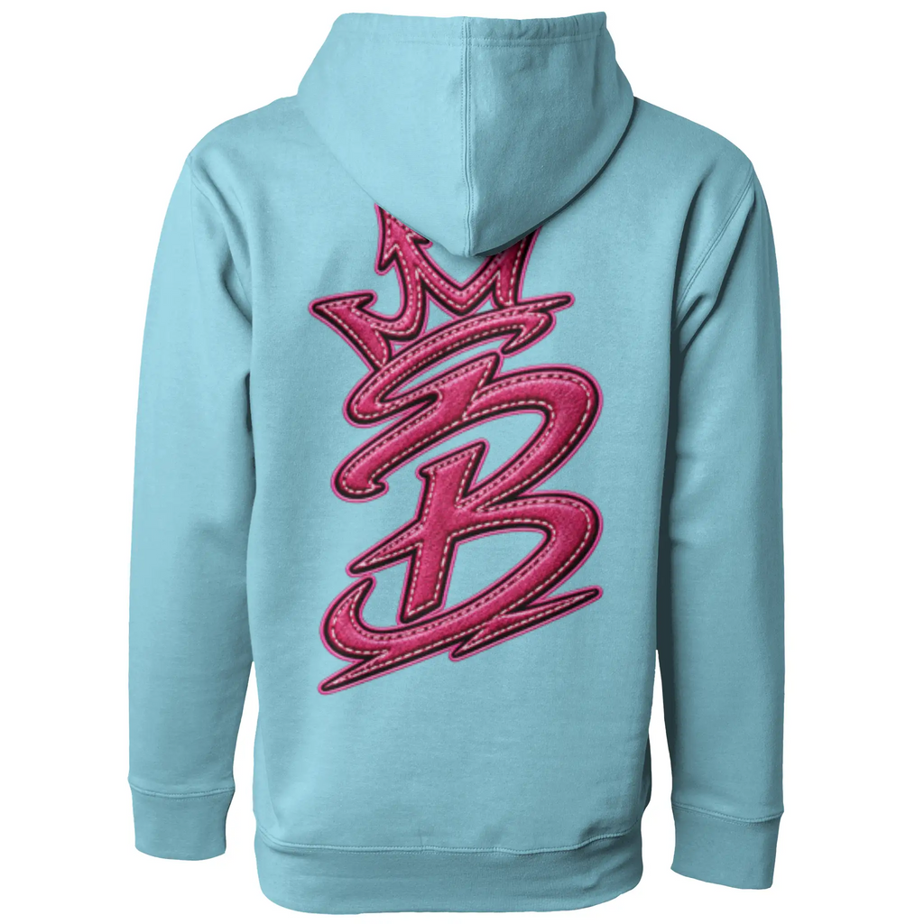 Blicky pullover hoody pink design
