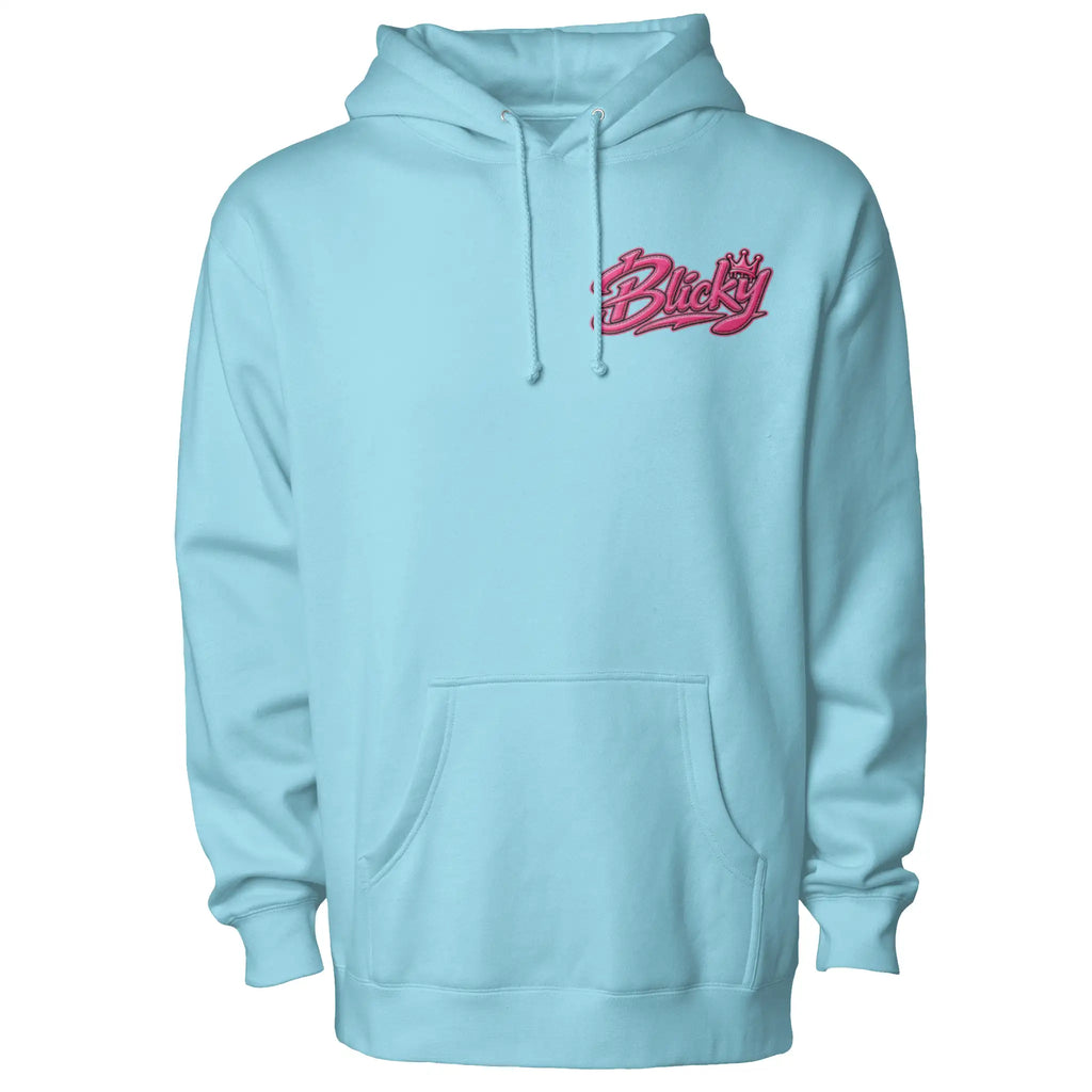 Blicky pullover hoody pink design
