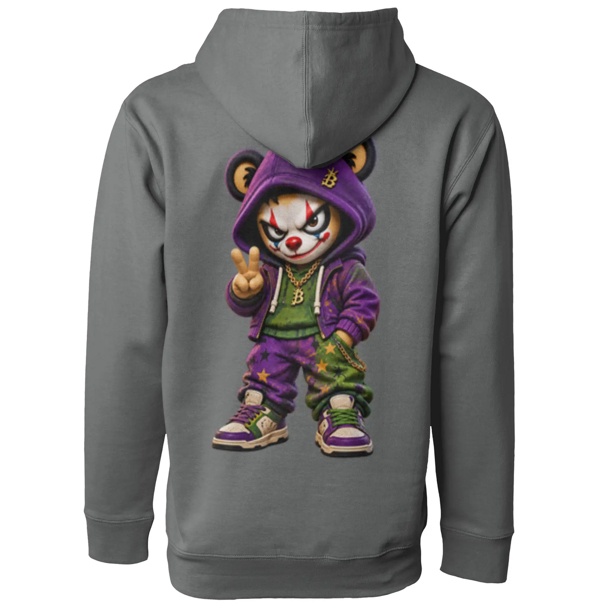 Blicky pullover hoody joker design