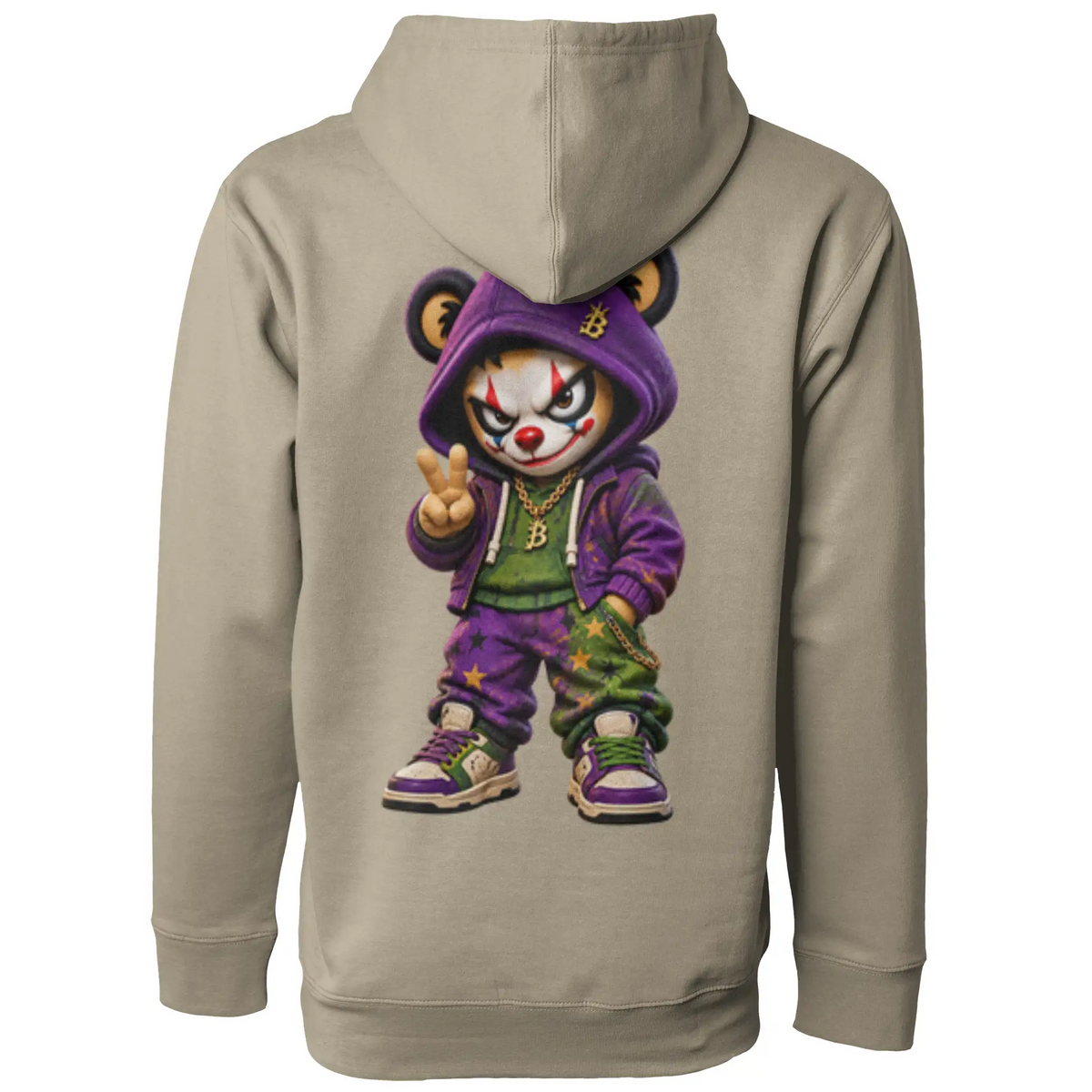 Blicky pullover hoody joker design
