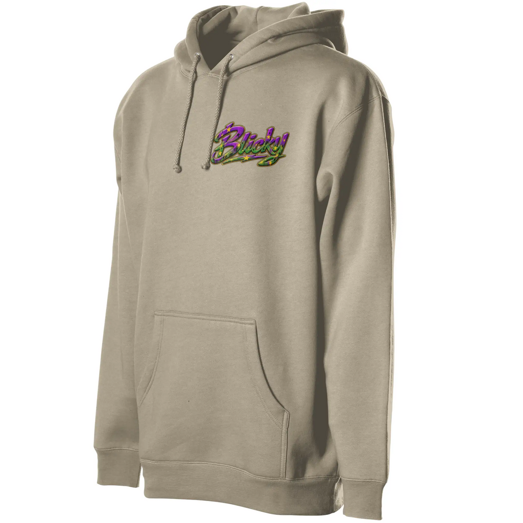 Blicky pullover hoody joker design