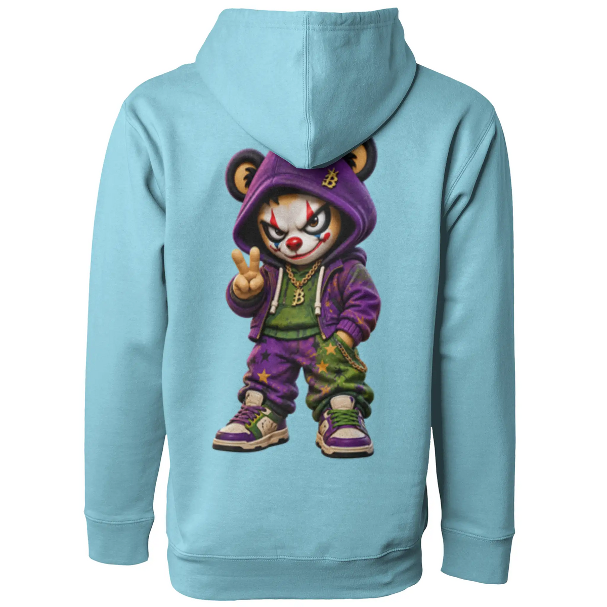 Blicky pullover hoody joker design