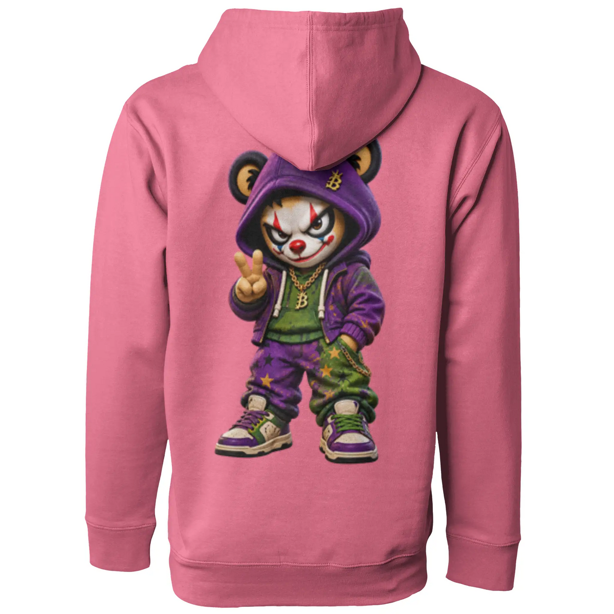 Blicky pullover hoody joker design