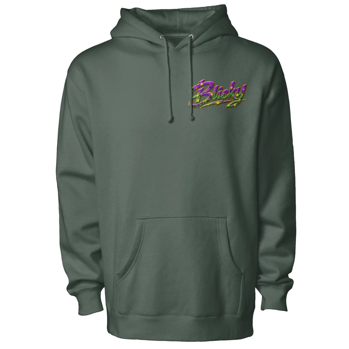 Blicky pullover hoody joker design