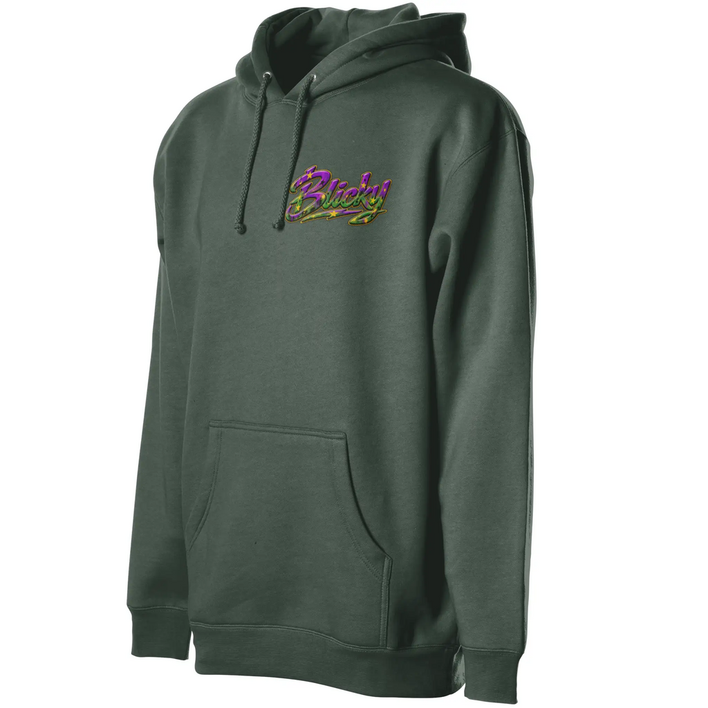 Blicky pullover hoody joker design
