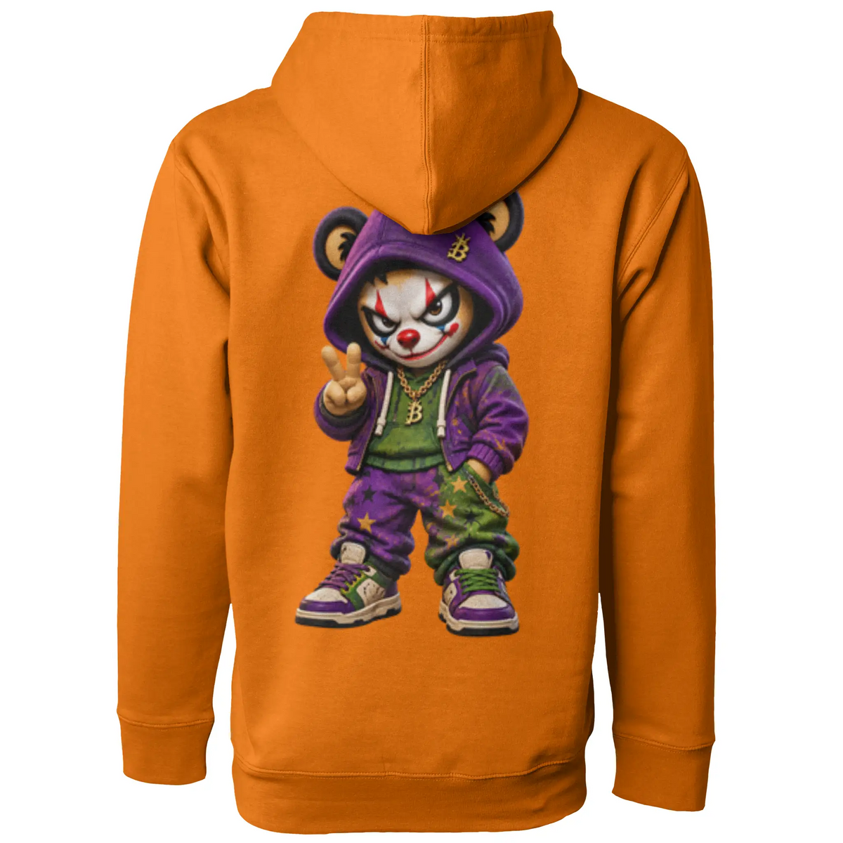 Blicky pullover hoody joker design
