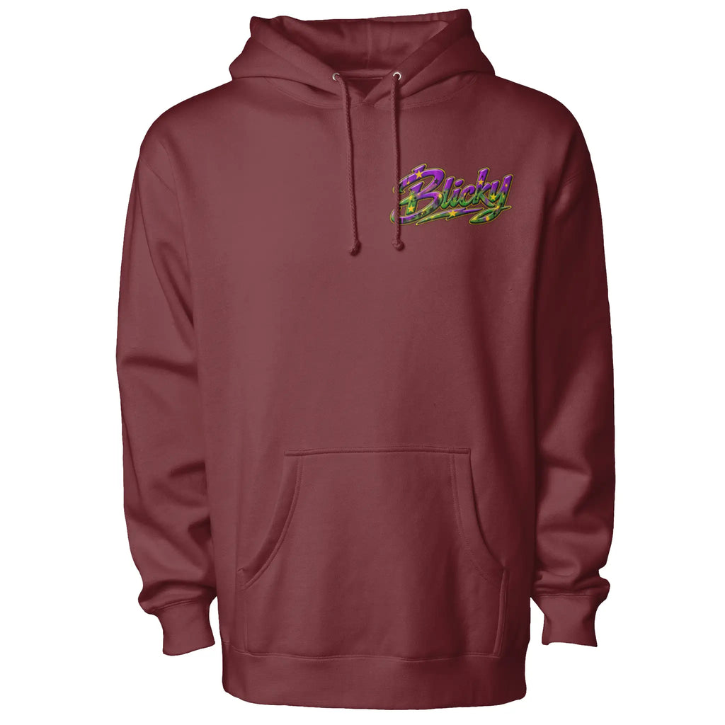 Blicky pullover hoody joker design