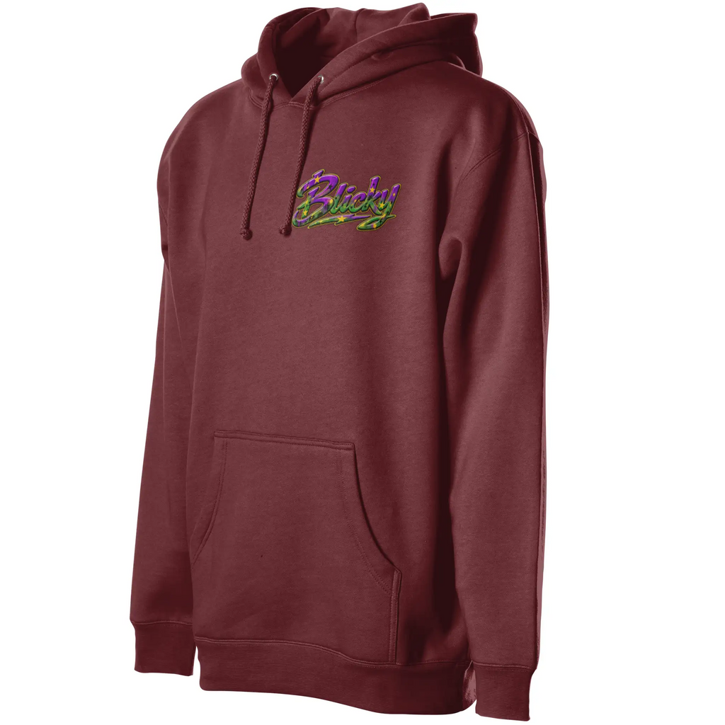 Blicky pullover hoody joker design