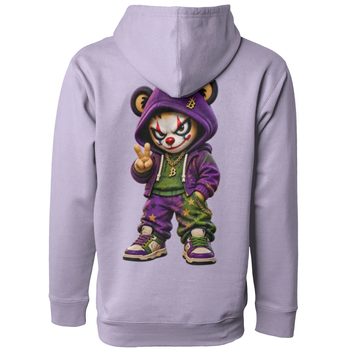 Blicky pullover hoody joker design