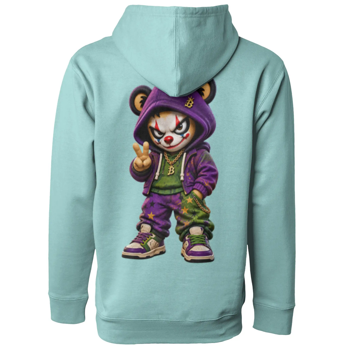 Blicky pullover hoody joker design