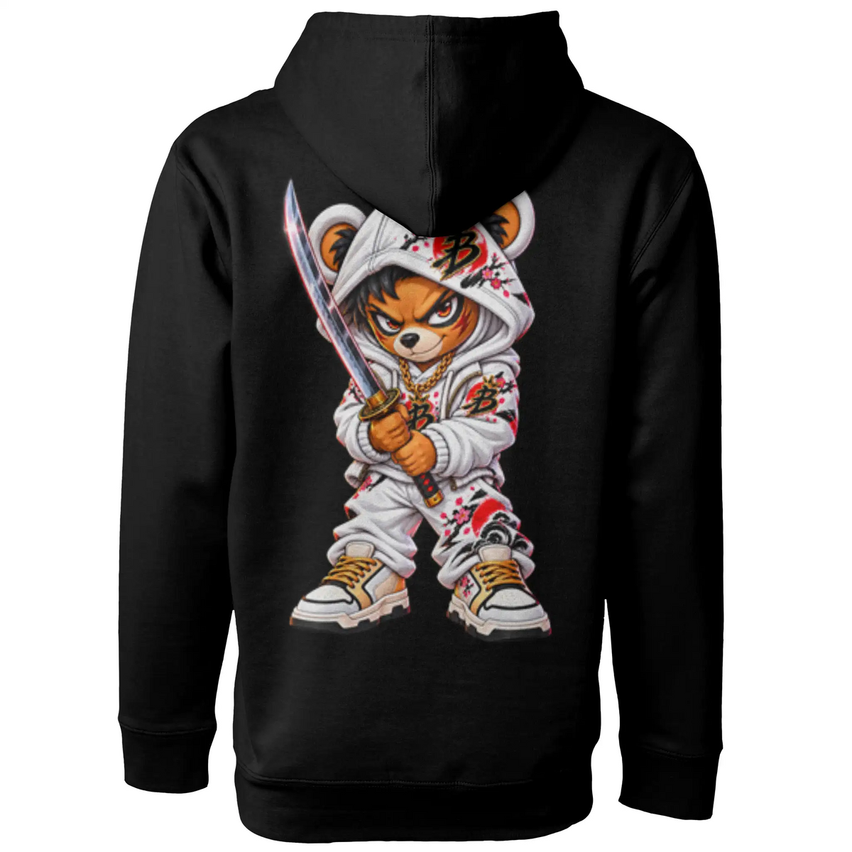 Blicky Japanese inspired pullover hoody