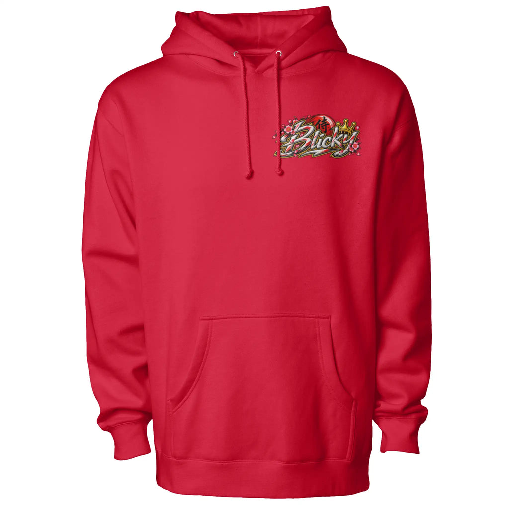 Blicky Japanese inspired pullover hoody