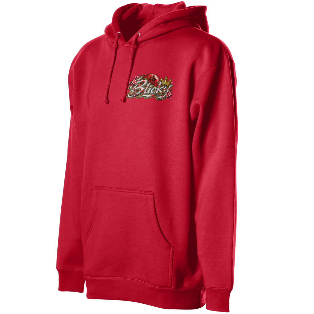 Blicky Japanese inspired pullover hoody