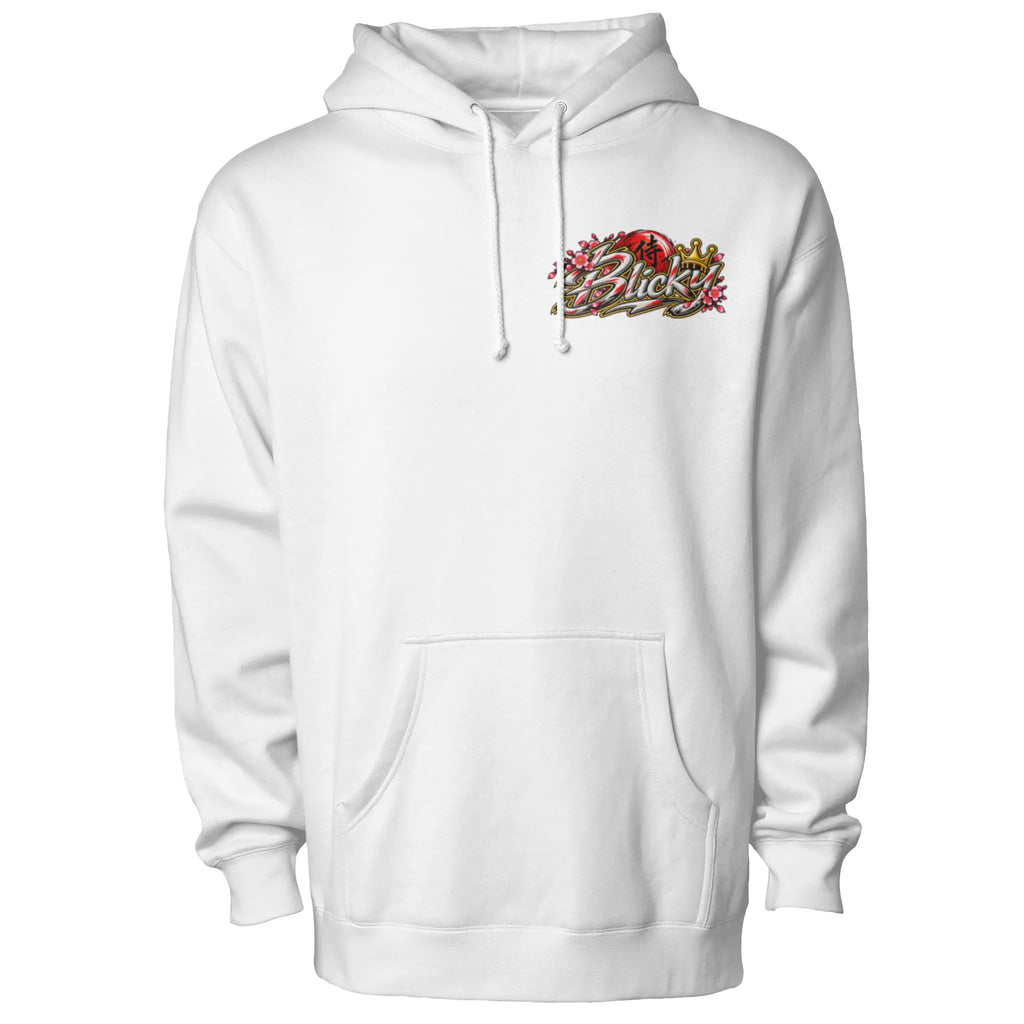 Blicky Japanese inspired pullover hoody