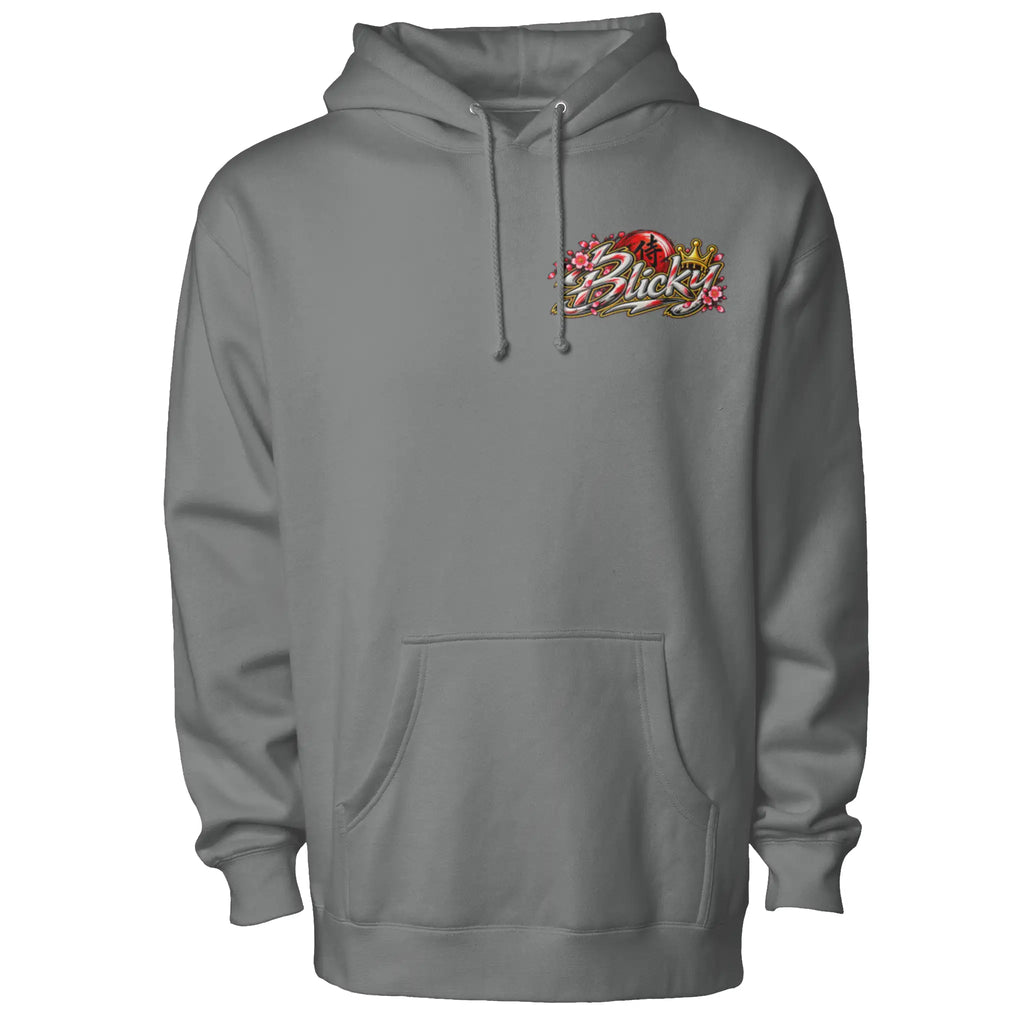 Blicky Japanese inspired pullover hoody